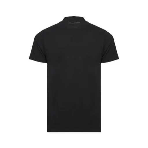 Karl Lagerfeld Logo Printed Crewneck T-Shirt