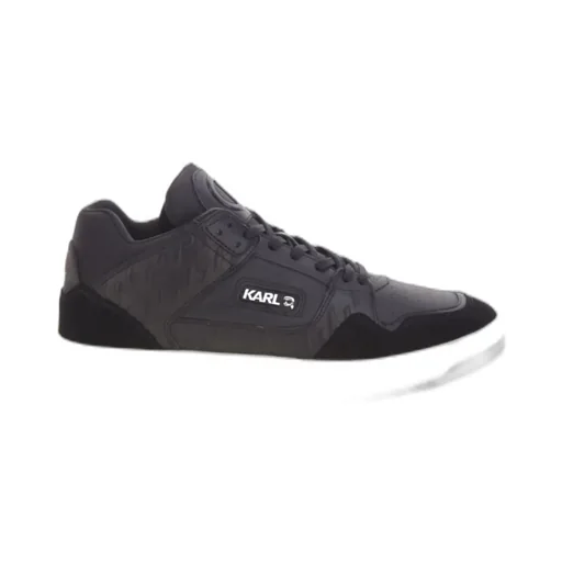 Karl Lagerfeld Logo Patch Lace-Up Sneakers