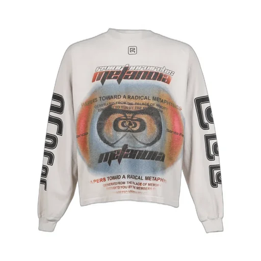 Divinity Paper Garden Ls Tee / Lt. Gry