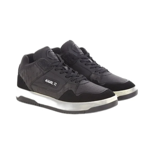 Karl Lagerfeld Logo Patch Lace-Up Sneakers