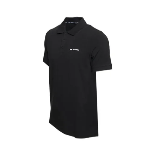 Karl Lagerfeld Logo Detailed Polo Shirt