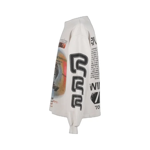Divinity Paper Garden Ls Tee / Lt. Gry