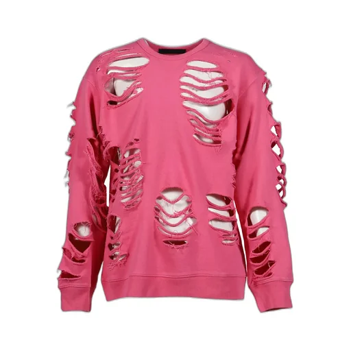 Distressed Crewneck / Pnk