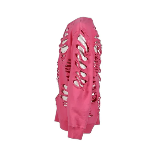 Distressed Crewneck / Pnk