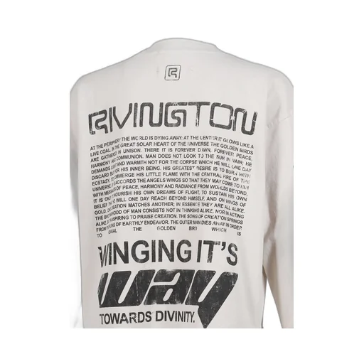 Divinity Paper Garden Ls Tee / Lt. Gry
