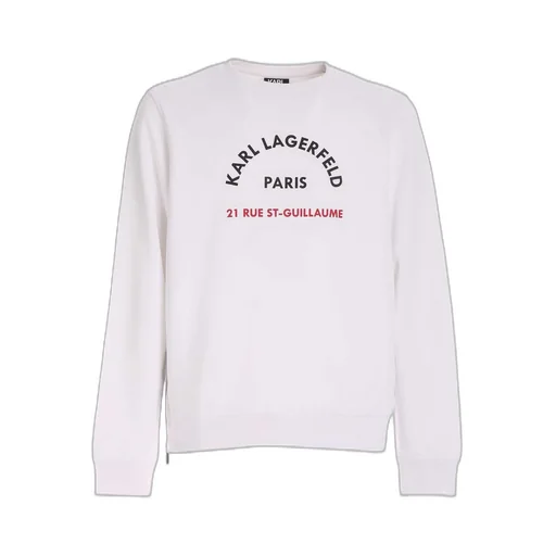 Karl Lagerfeld Logo Printed Zip-Detailed Sweatshirt