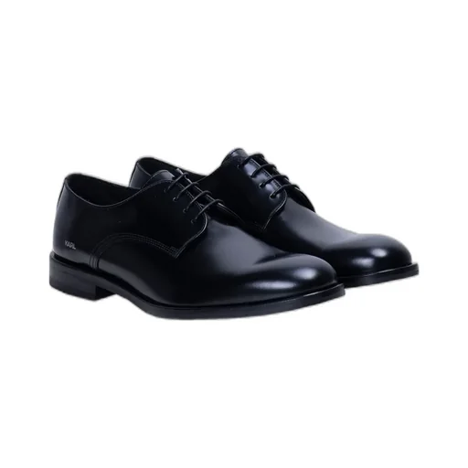 Karl Lagerfeld Round-Toe Lace-Up Shoes