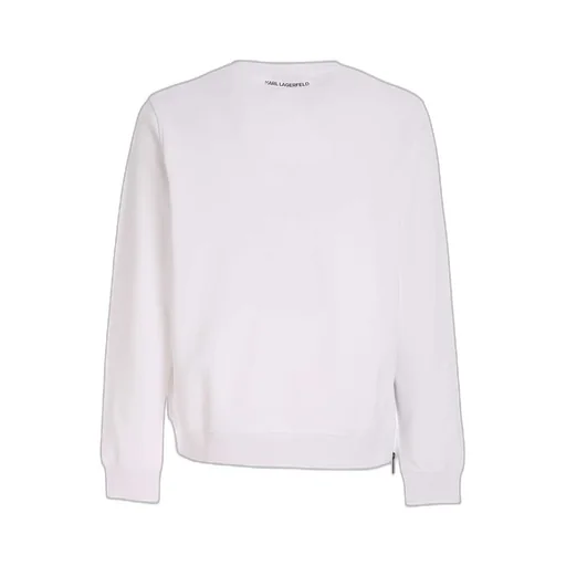 Karl Lagerfeld Logo Printed Zip-Detailed Sweatshirt