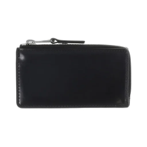 Patina Zip Coin Card Holder / Blk