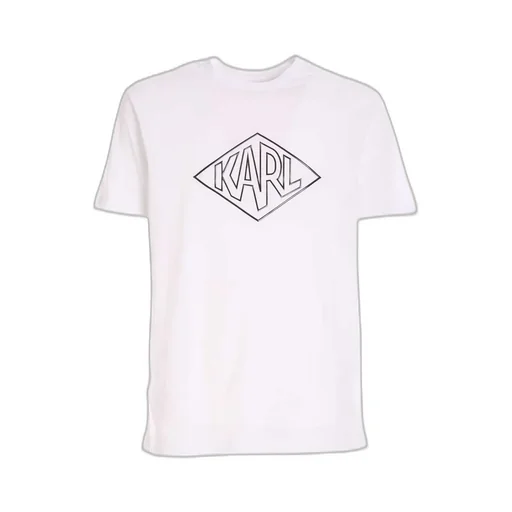 Karl Lagerfeld Karl Printed Crewneck T-Shirt