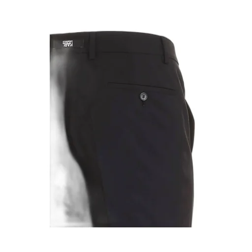 Karl Lagerfeld Logo Detailed Tailored Pants