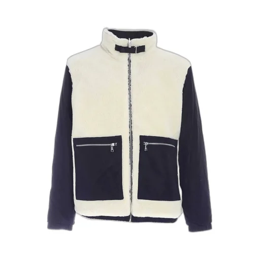 Karl Lagerfeld Teddy-Effect Reversible Jacket