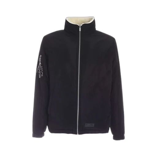 Karl Lagerfeld Teddy-Effect Reversible Jacket