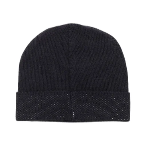 Karl Lagerfeld Logo Intarsia Knitted Beanie