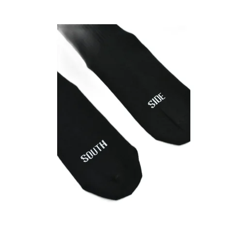 South Side Cross Logo Socks 2Pack / Blk&Amp;Wht