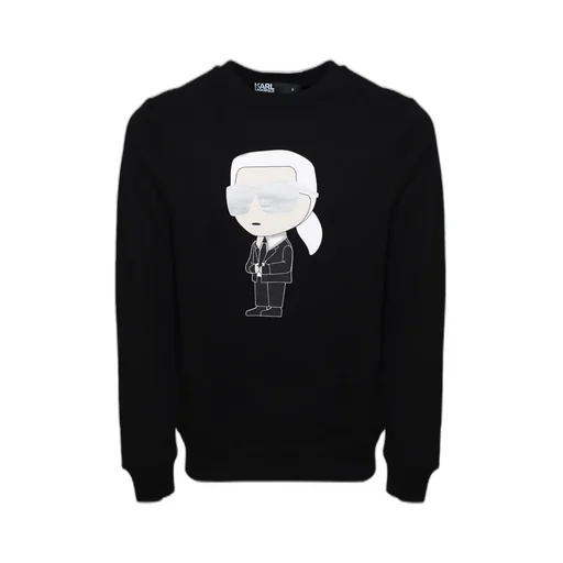 Karl Lagerfeld Ikonik Karl Printed Crewneck Sweatshirt