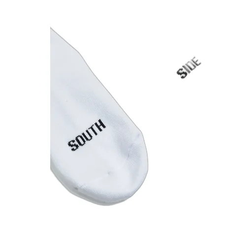 South Side Cross Logo Socks 2Pack / Blk&Amp;Wht