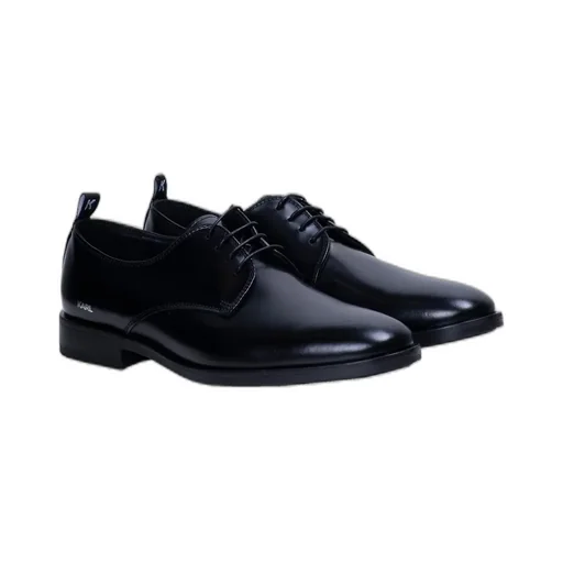Karl Lagerfeld Round-Toe Lace-Up Shoes