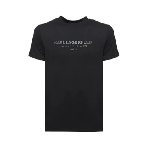 Karl Lagerfeld 3D Address Crewneck T-Shirt