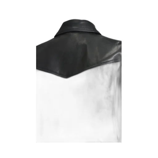Classic Motorcycle Leather Jacket / Blk
