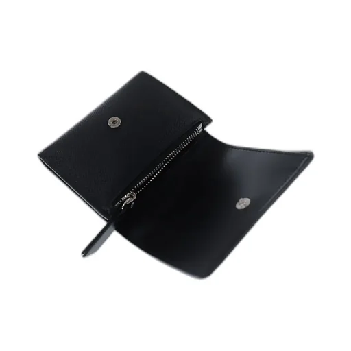 Wallet Clip 3 With Zip / Black