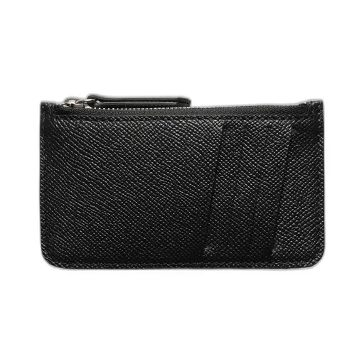 Card Holder Zip New / Black