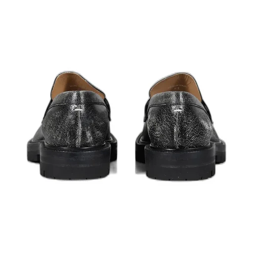 Tabi County Loafer / Black Wht