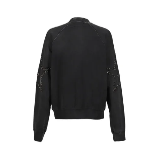 Star Studded Crewneck / Black