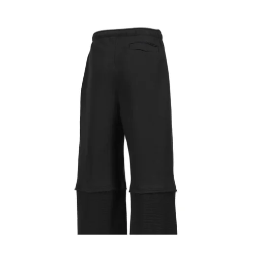 Studded Double Layer Sweatpant / Blk