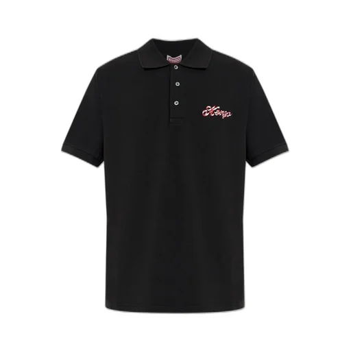 Kenzo Kenzo Winter Holidays Embroidered Slim Polo Shirt