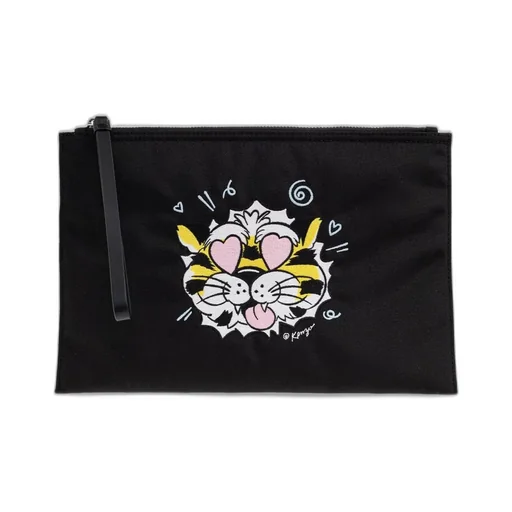 Kenzo Kenzo Wild Tiger Large Clutch Bag