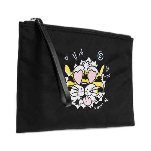 Kenzo Kenzo Wild Tiger Large Clutch Bag