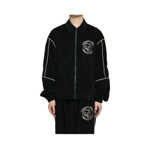 Piping Track Jacket / Black