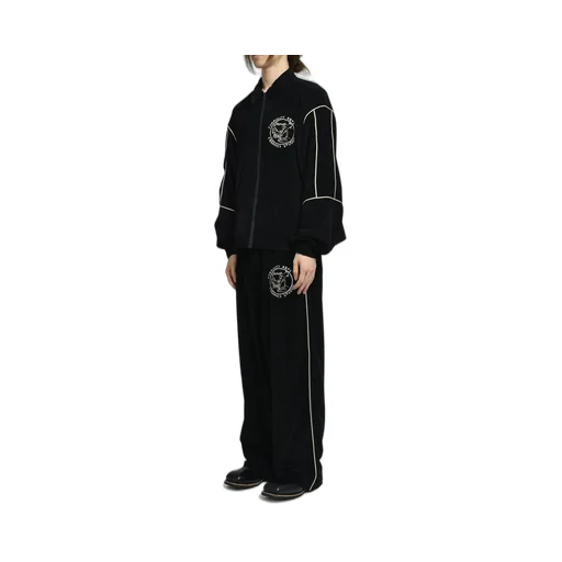 Piping Track Pant / Black