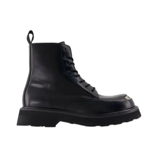 Kenzo Smile Lace-Up Ankle Boots