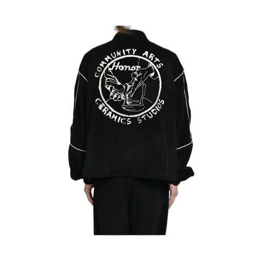 Piping Track Jacket / Black