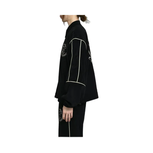 Piping Track Jacket / Black