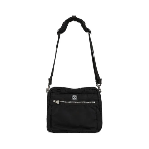 Super Nylon Simple Shoulder Bag / Blk