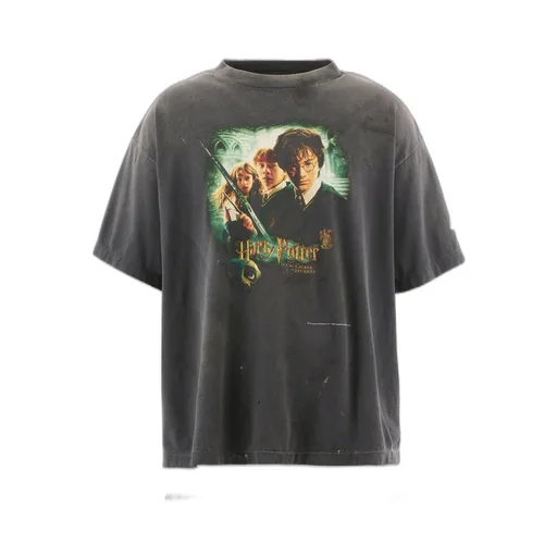 Hp_Ss Tee/Chamber Of Scrt/Blk / Blk