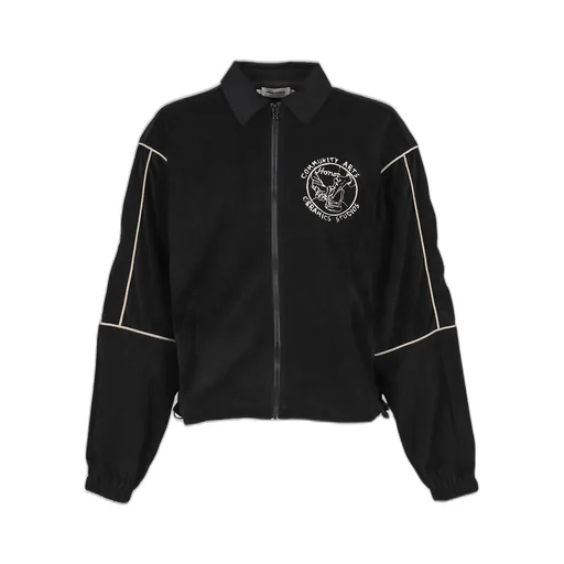 Piping Track Jacket / Black