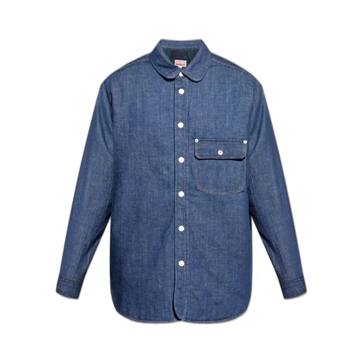 Kenzo Padded Japanese Denim Overshirt
