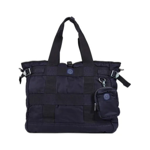 Super Nylon Tote Bag / Blu