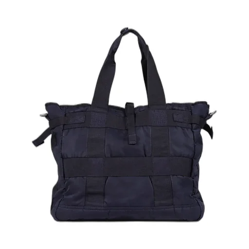 Super Nylon Tote Bag / Blu