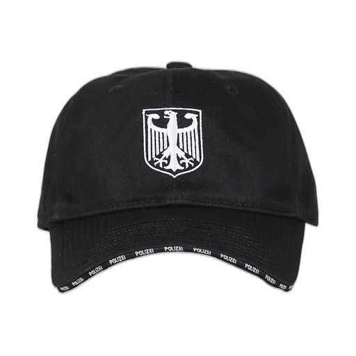 Polizei Cap / Black / Wht