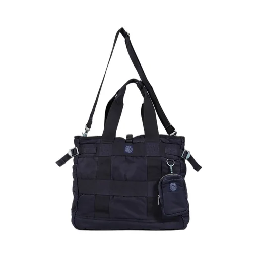 Super Nylon Tote Bag / Blu