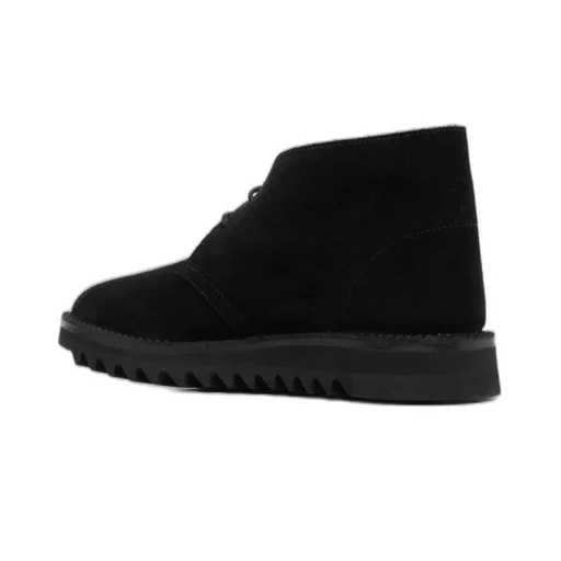 Kenzo Logo Embossed Lace-Up Boots