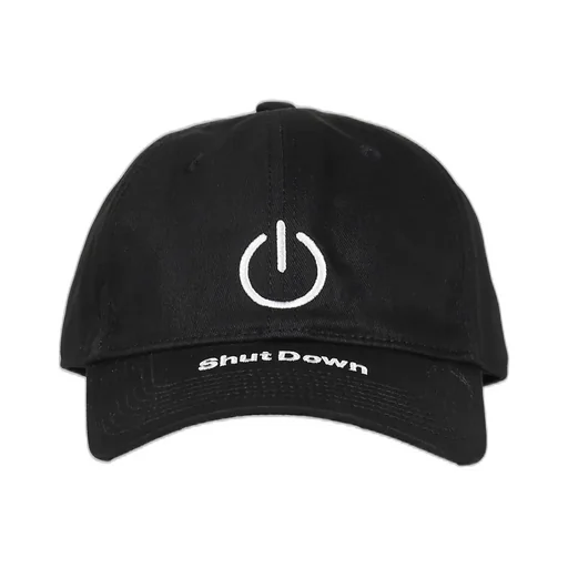 Shut Down Cap / Black