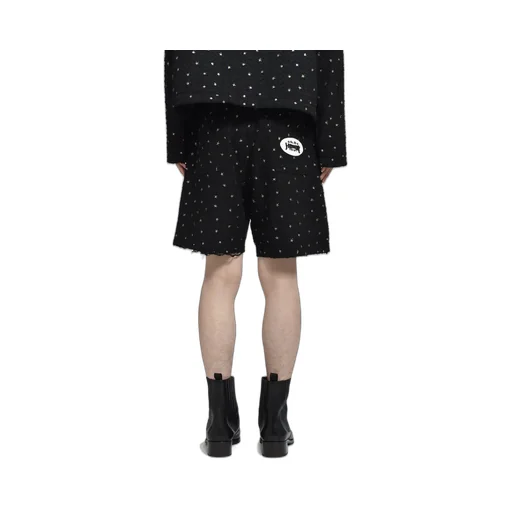 Beaded Shorts / Black