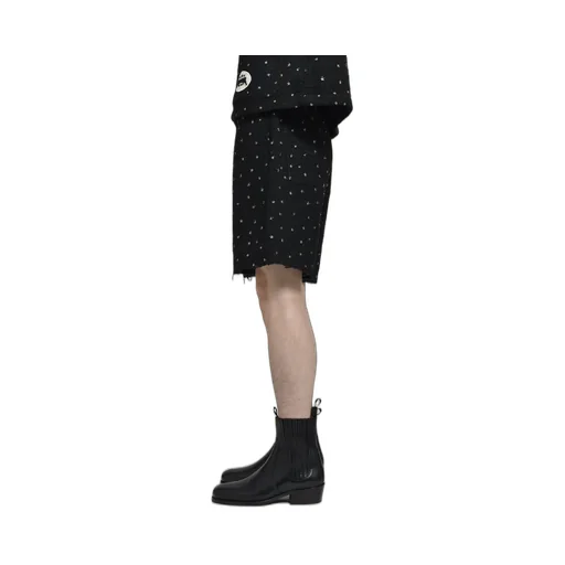 Beaded Shorts / Black