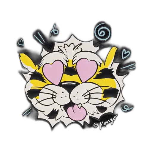 Kenzo Kenzo Wild Tiger Mini Fold Wallet